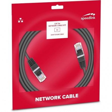 Speedlink 170403-Bk Cat 5e 5M