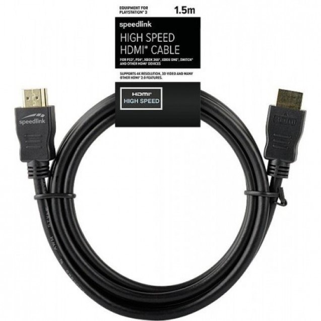 Speedlink High Speed HDMI Cable Speedlink High Speed HDMI Cable