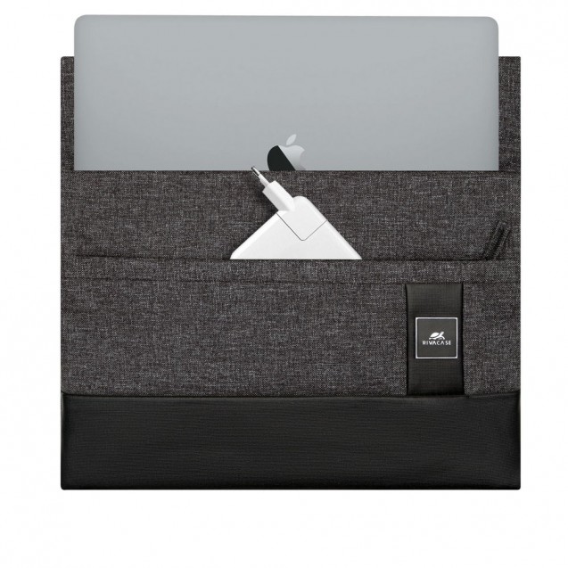 rivacase melange MacBook Pro/MacBook Air 13 sleeve BLACK  