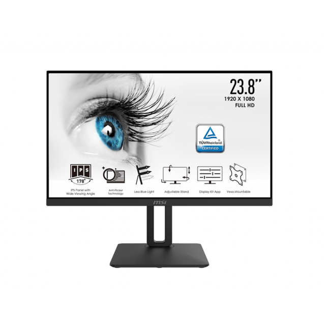 MSI PRO MP242P FLAT 24 INCH LED FHD IPS 75HZ