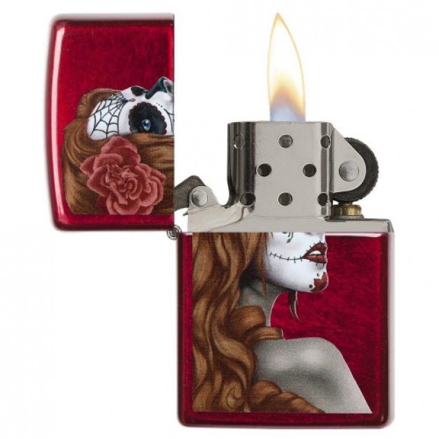 zippo DAY OF DEAD GIRL