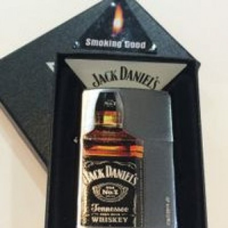 Zippo  Jack Daniels Lighter Silver