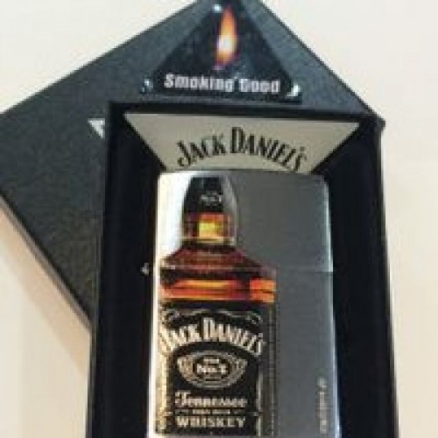 Zippo  Jack Daniels Lighter Silver