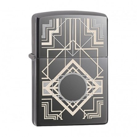 Zippo Deco Lighter Black