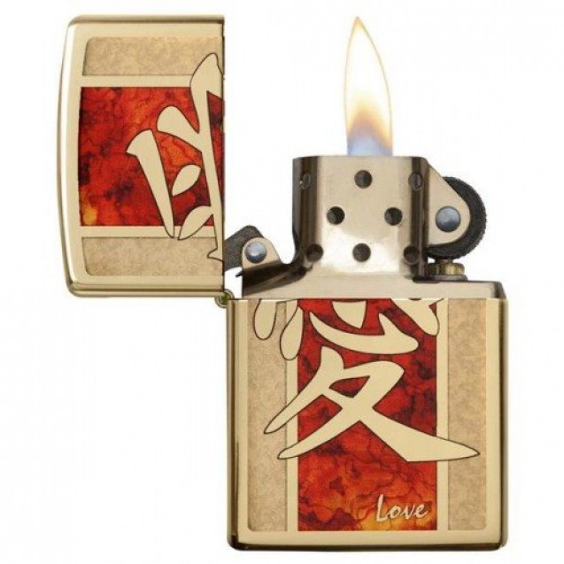 Zippo  Chinese Love