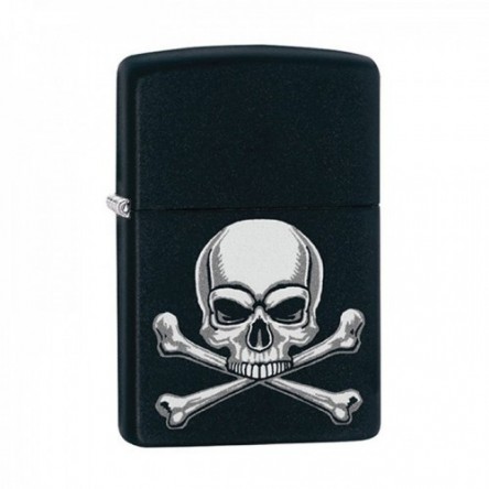 ZIPOO SKULL CROSSBONES DESIG