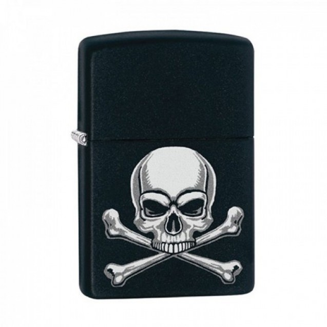 ZIPOO SKULL CROSSBONES DESIG