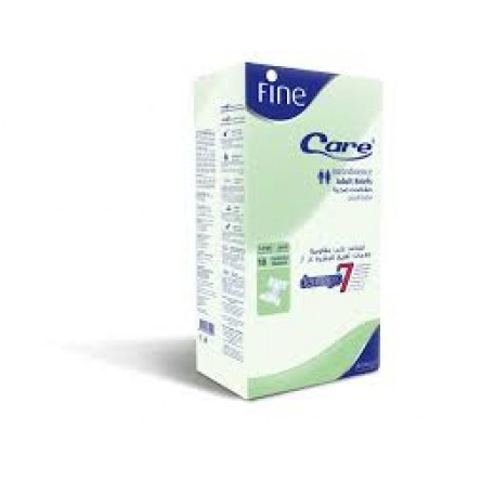 Fine Care Incontinence Unisex Briefs, - 18 Briefs