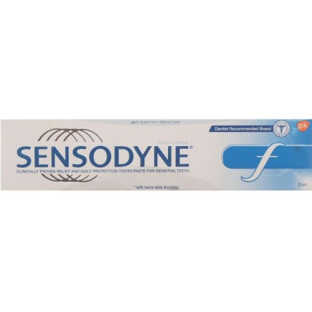 Sensodyne fluoride toothpaste 20ml