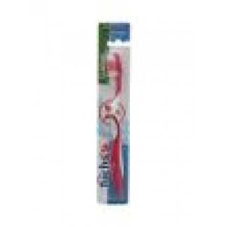 Fuchs Curve Medium Toothbrush Multicolour