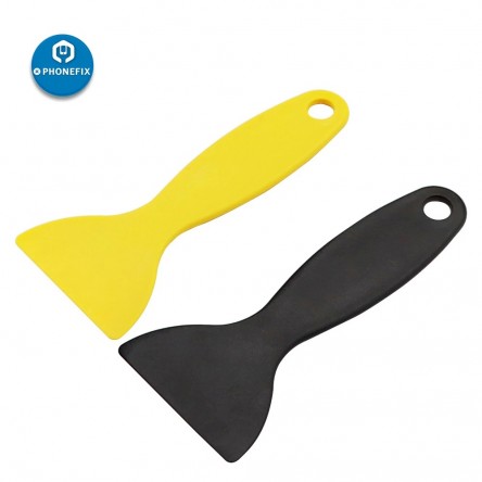 Manual machine for scraping montage and silicone