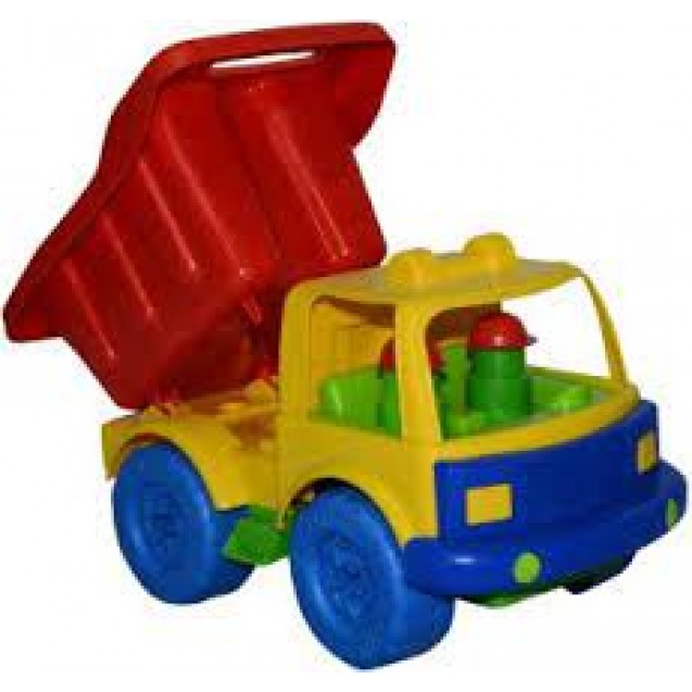 Truck middle flap toy